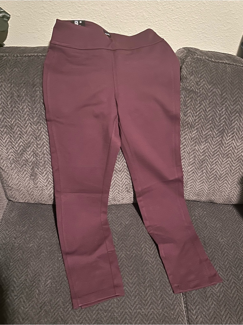 Express Women’s Burgundy Stretch Trousers